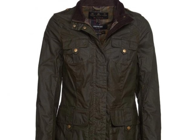 lightweight waxed cotton jacket women