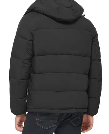 Men's Stretch Hooded Puffer Jacket