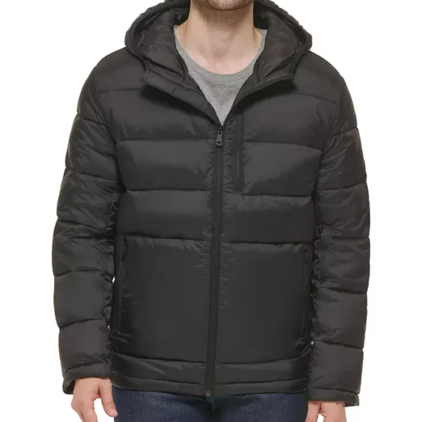 Men's Lightweight Hooded Puffer Jacket
