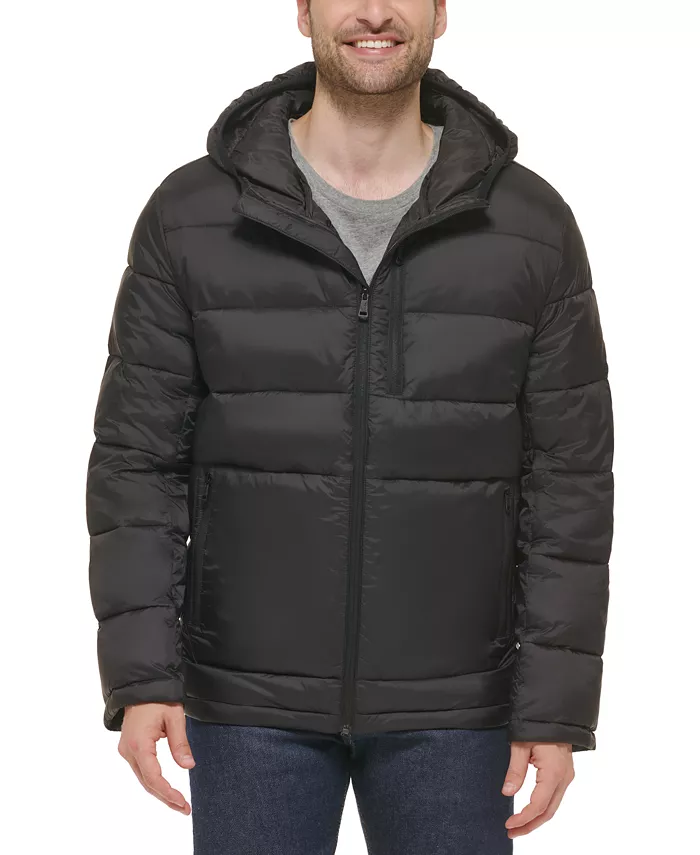 Men's Lightweight Hooded Puffer Jacket
