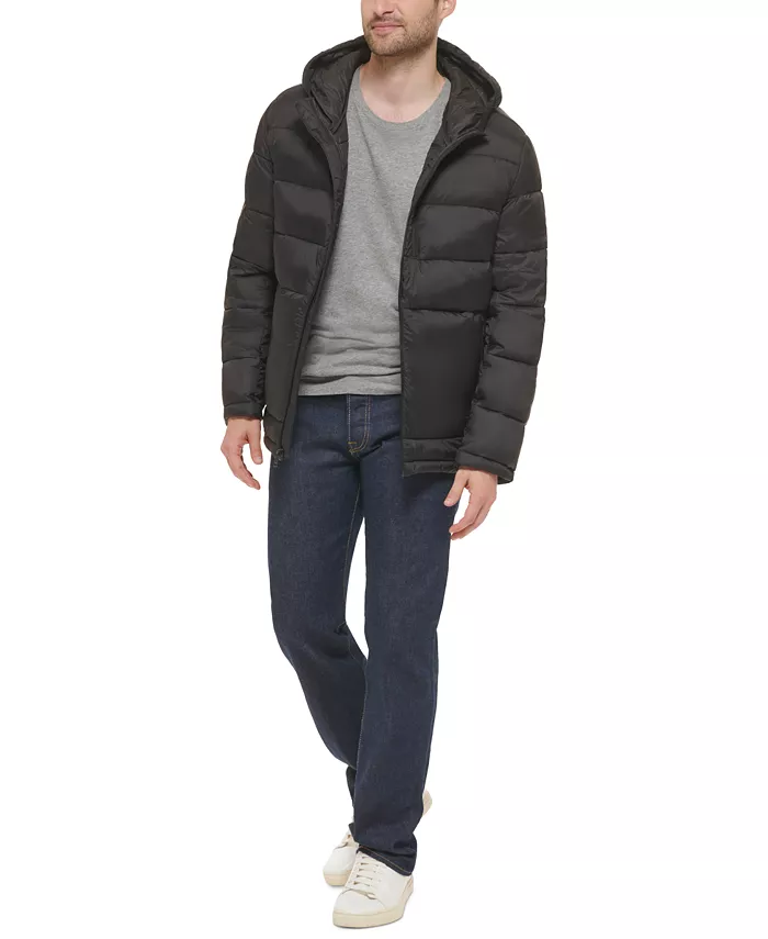 Men's Lightweight Hooded Puffer Jacket