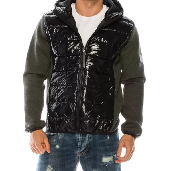 Men's Modern Sleeve Hooded Jacket
