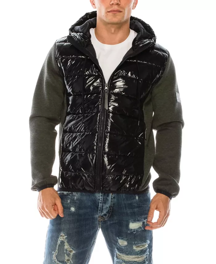 Men's Modern Sleeve Hooded Jacket