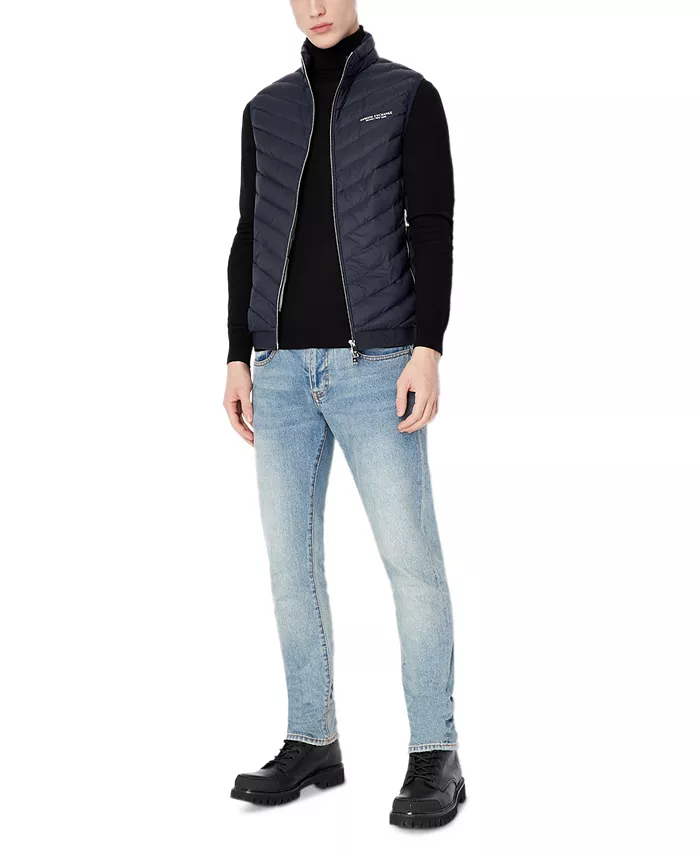 Men's Packable Reversible Down Puffer Vest