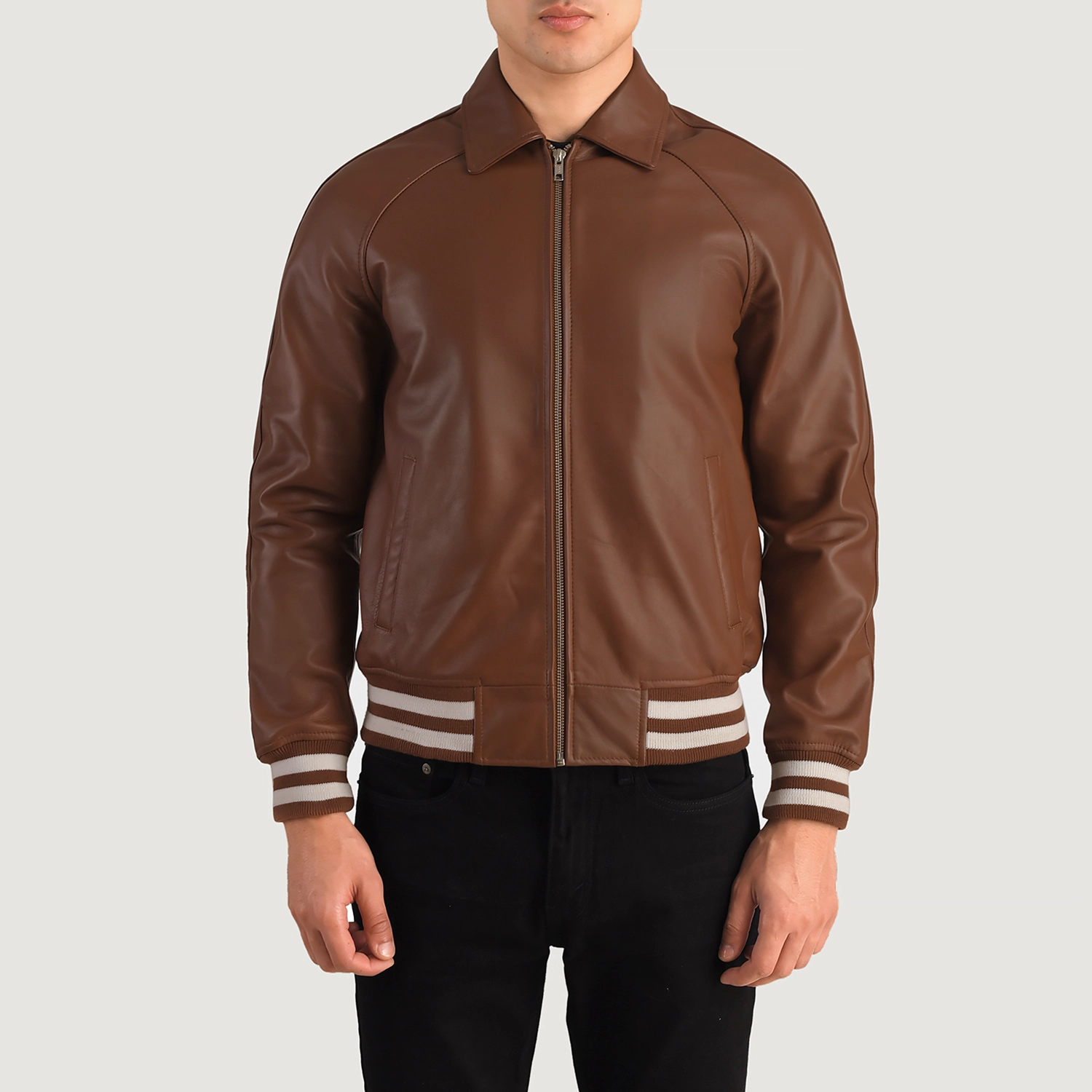 MensWaltonBrownLeatherVarsityJacketCloseFront-5-1704120047707.webp