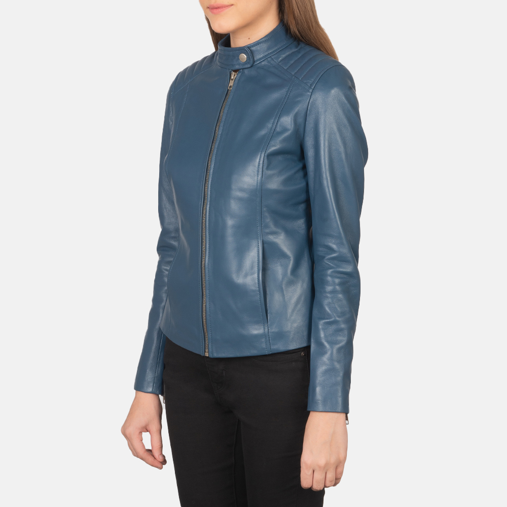 WomensKelseeBlueLeatherBikerJacketSidePose-3-1659374933796.jpg