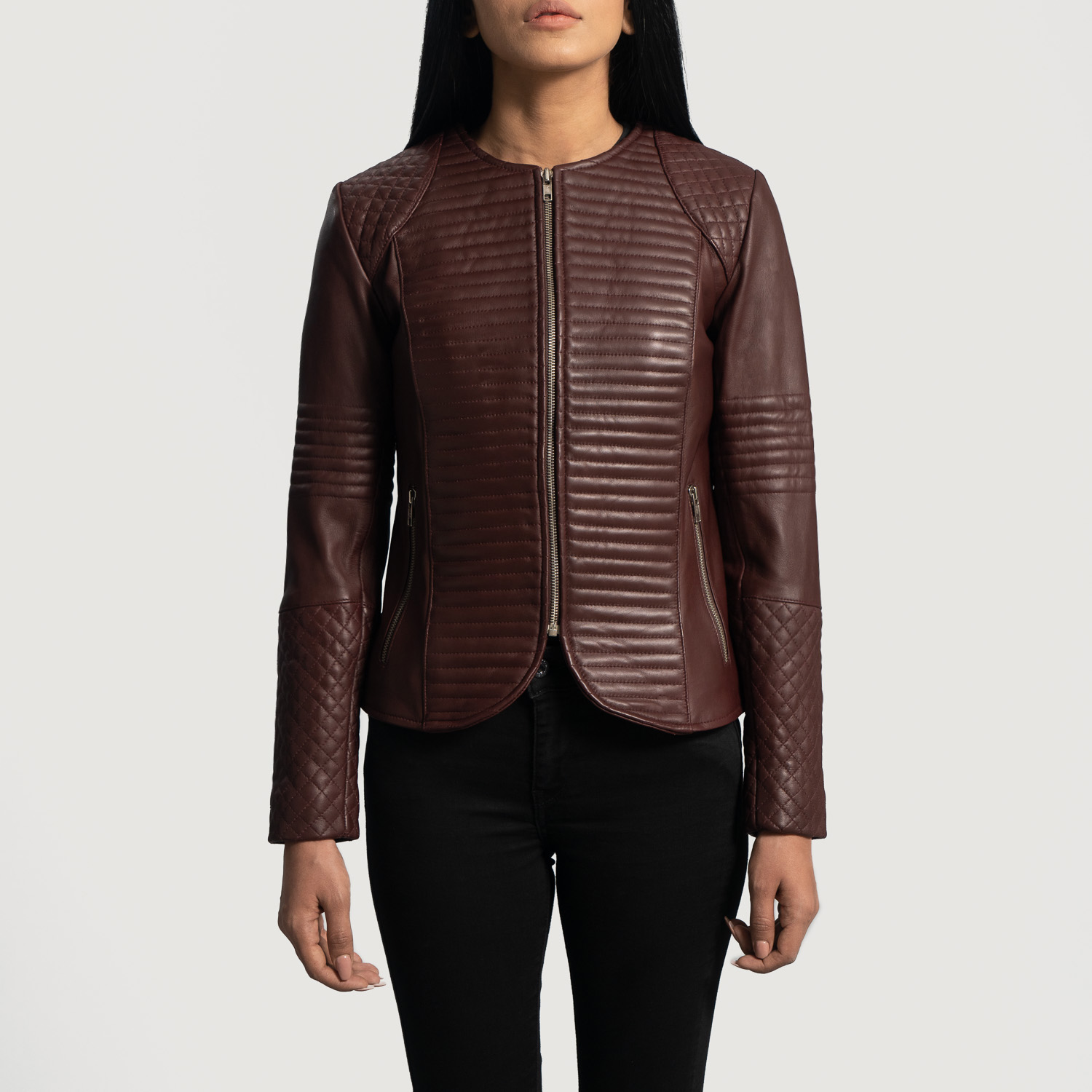 WomensNexiQuiltedMaroonLeatherJacketCloseFront-5-1664298259170.jpg