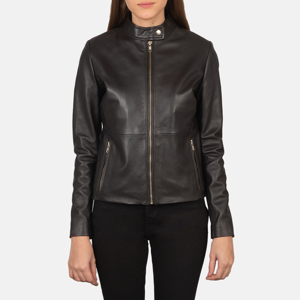 WomensRaveBrownLeatherBikerJacketCloseFront-5-1659377226366.jpg