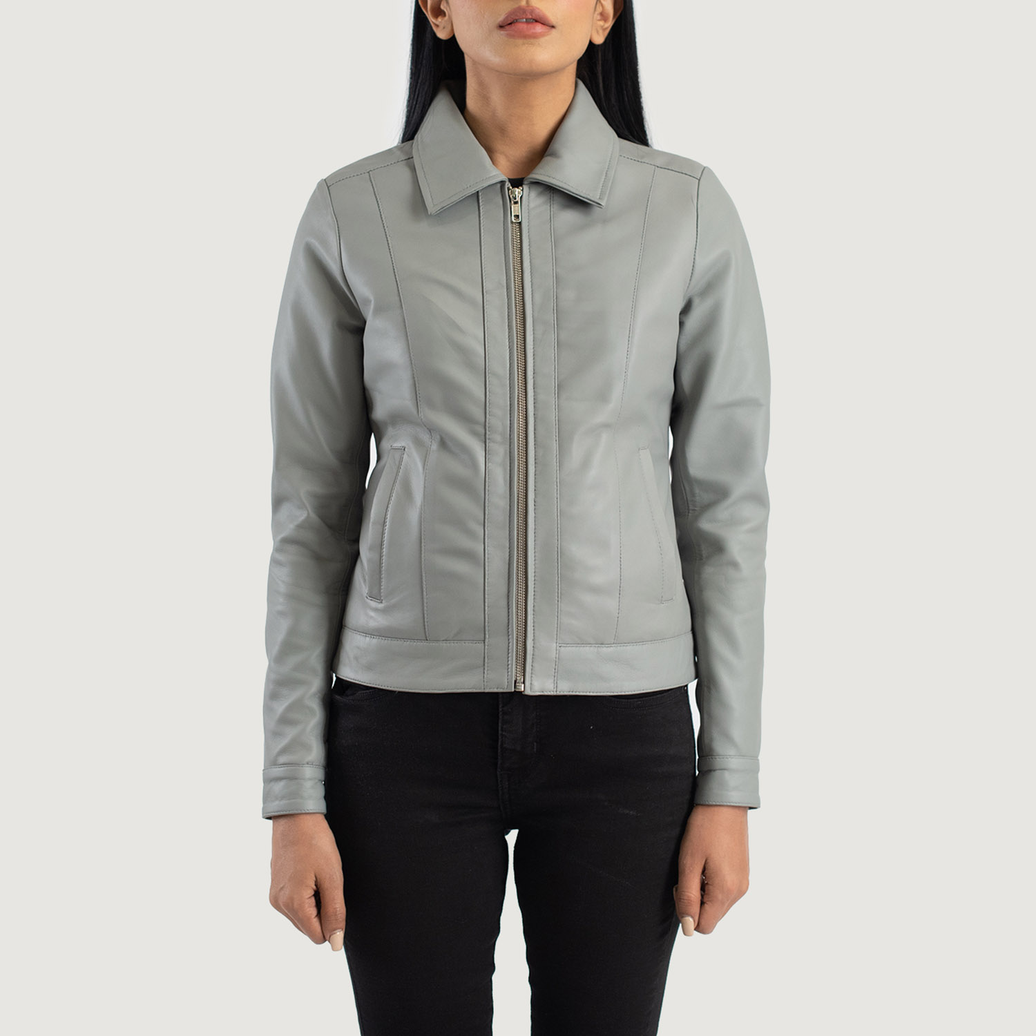 WomensVixenGreyClassicCollarLeatherJacketCloseFront-5-1686936691981.jpg
