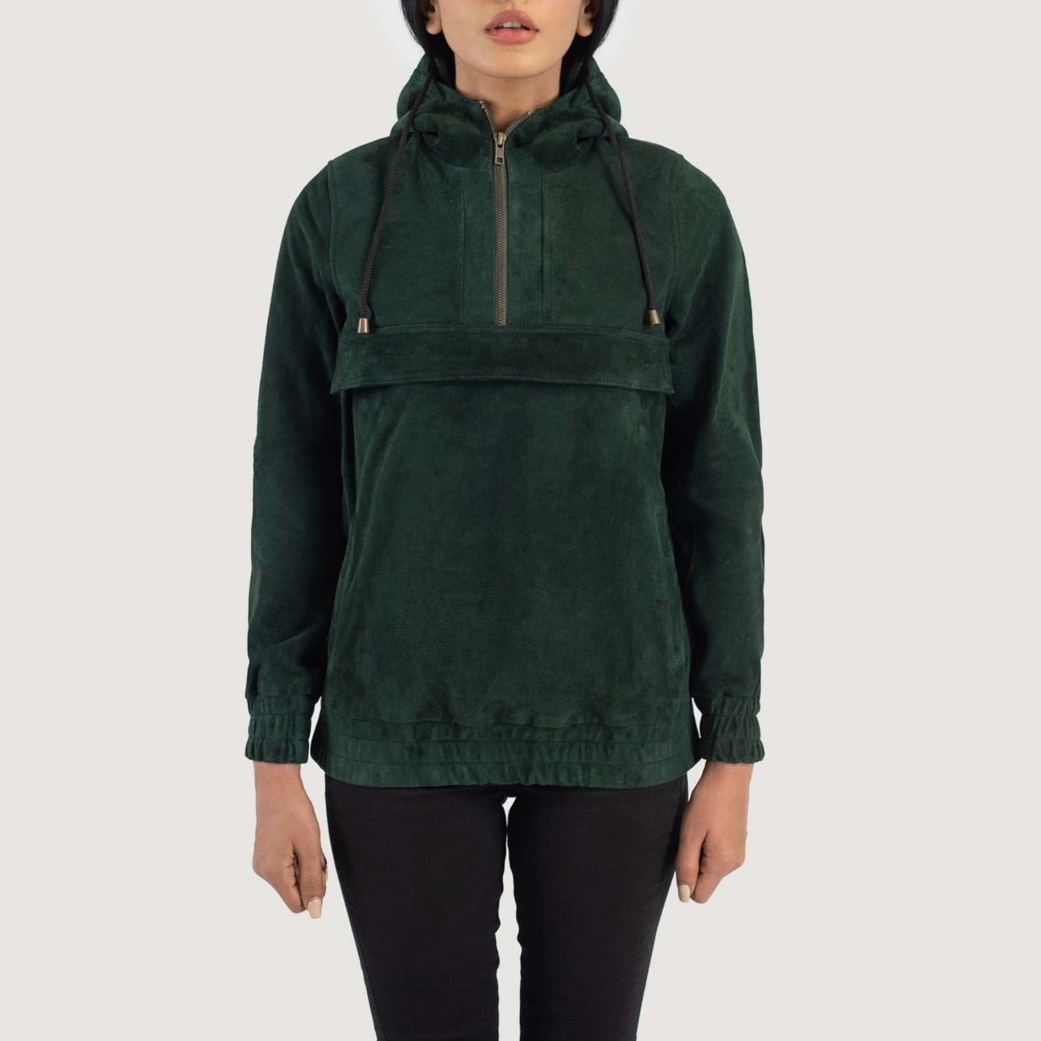 WomensZestGreenHoodedSuedePulloverJacketCloseFront-5-1686937531060.jpg