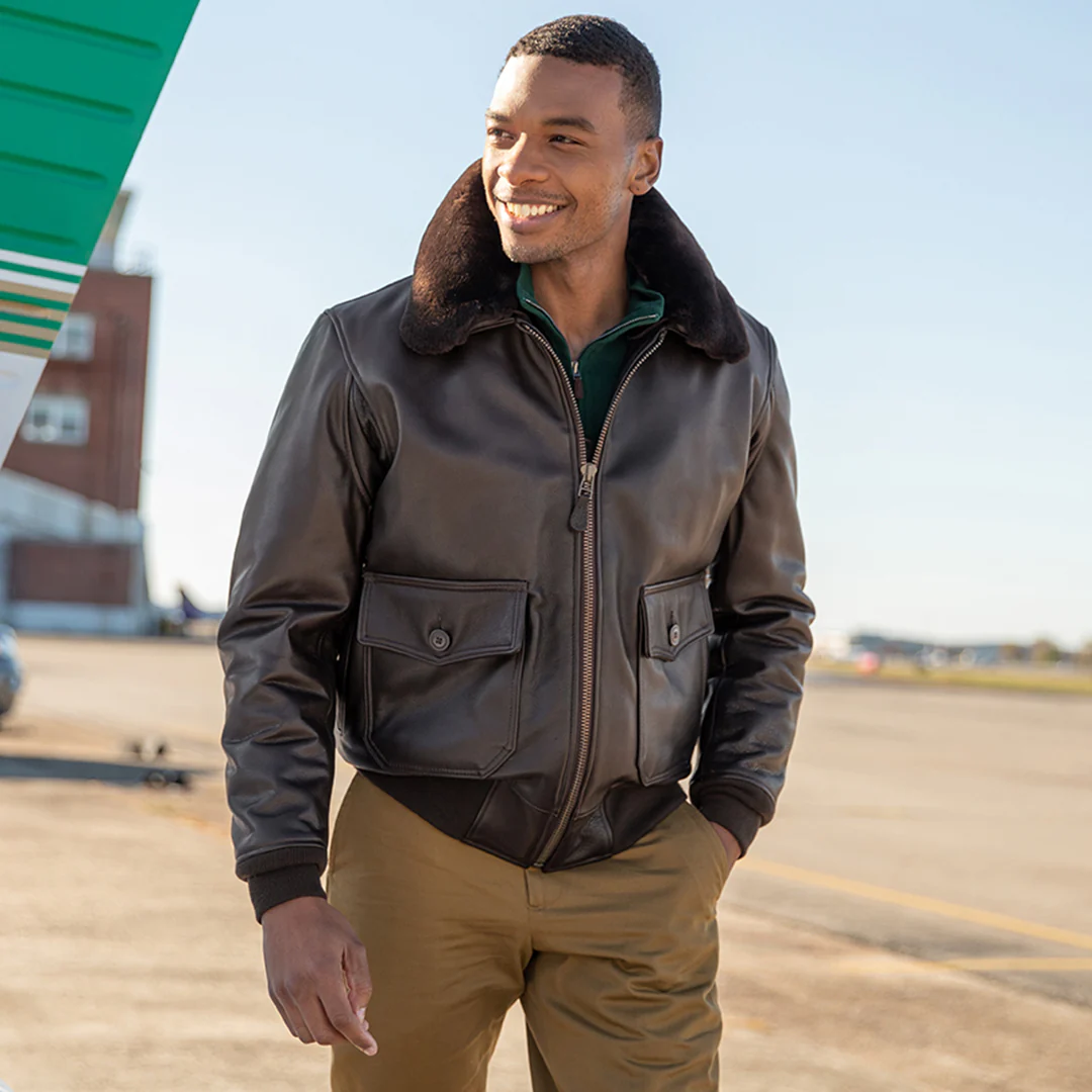 bomber aviator jacket