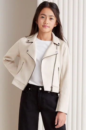 Lipsy Suedette Biker Jacket