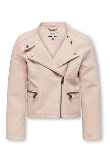 ONLY Faux Leather Biker Jacket