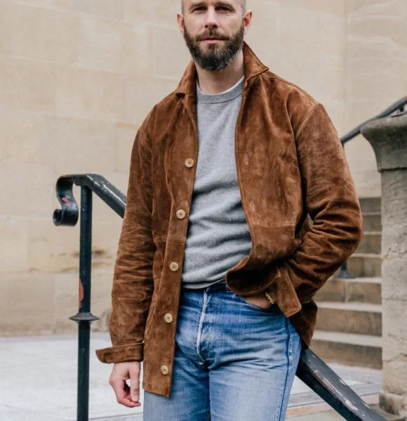 overshirts turned jacket