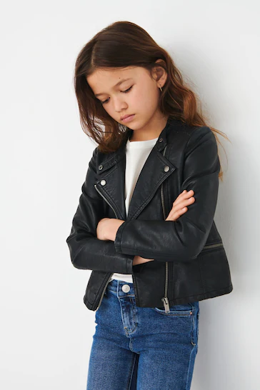 ONLY Faux Leather Biker Jacket