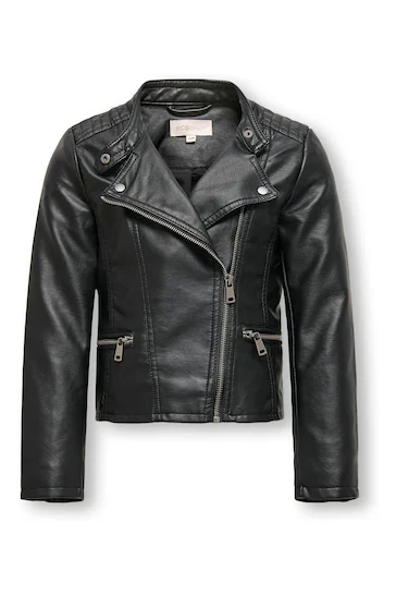 ONLY Faux Leather Biker Jacket