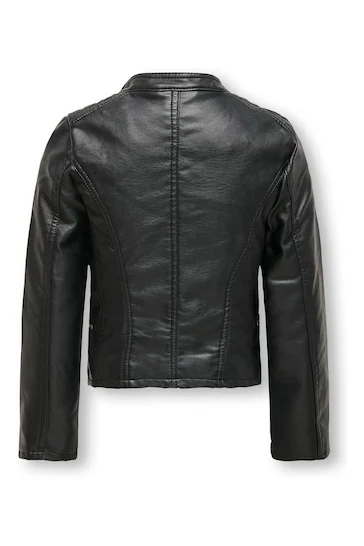 ONLY Faux Leather Biker Jacket