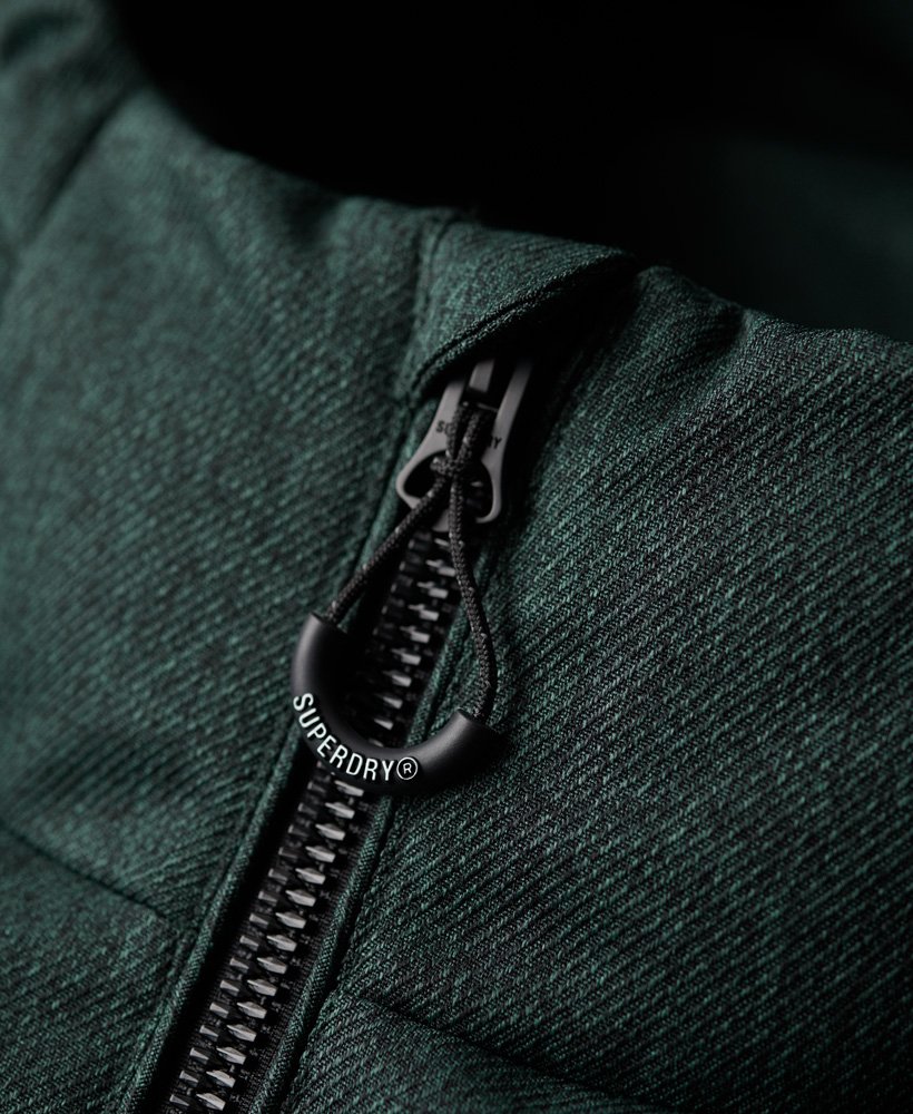 Hooded Fuji Herringbone Jacket