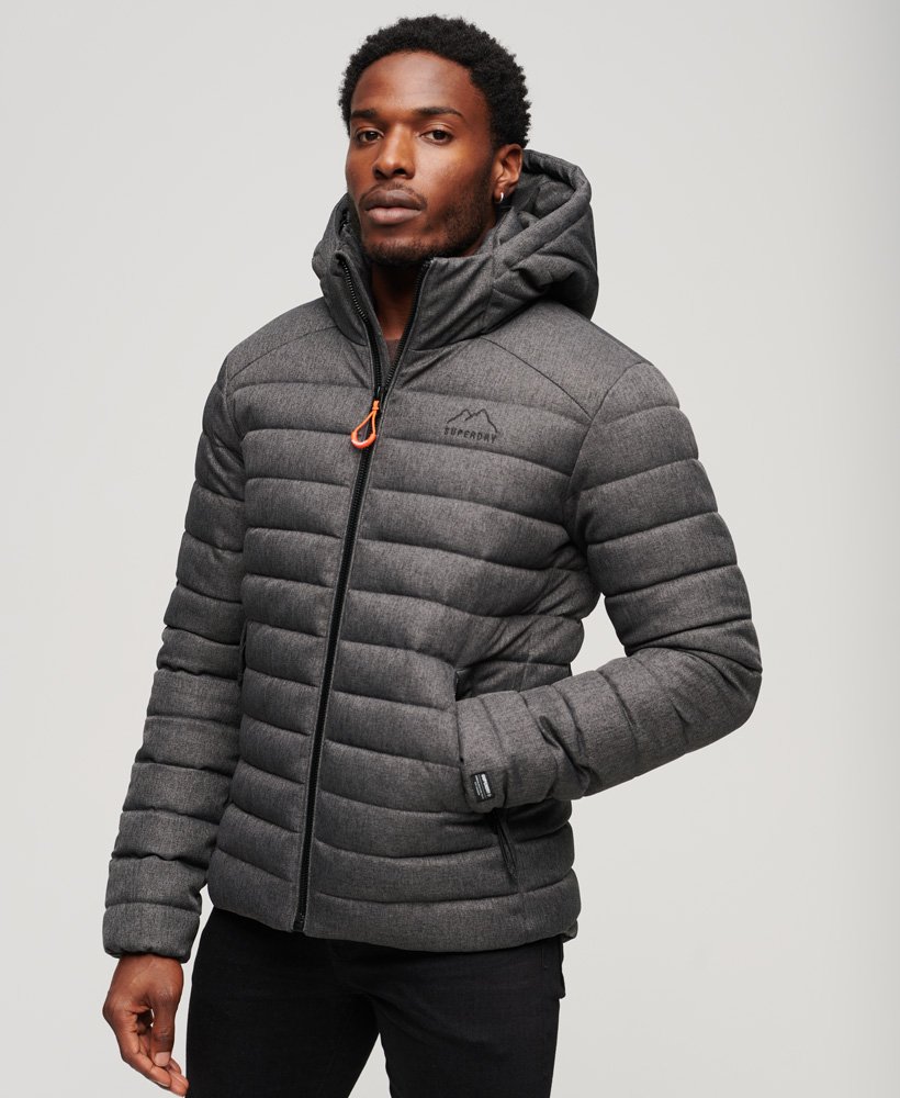 Hooded Fuji Herringbone Jacket