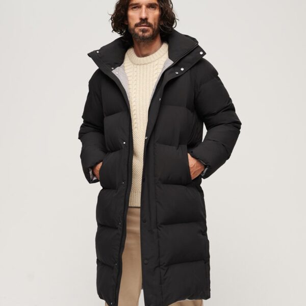 Longline Hooded Puffer Coat