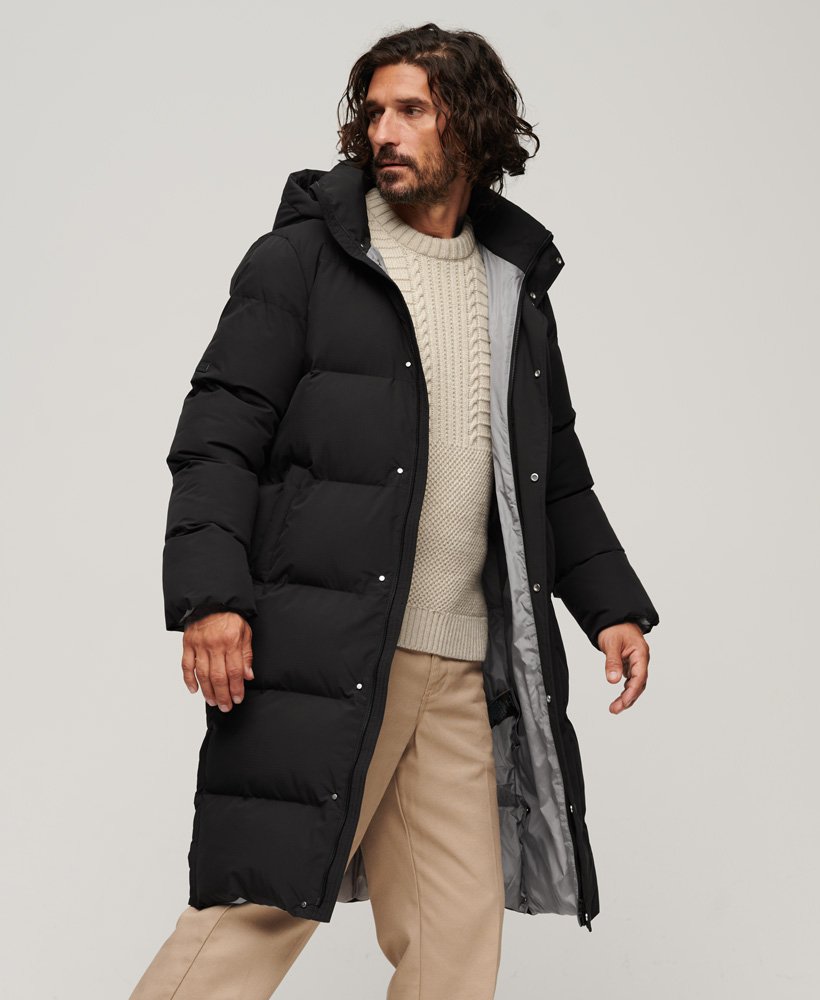 Longline Hooded Puffer Coat