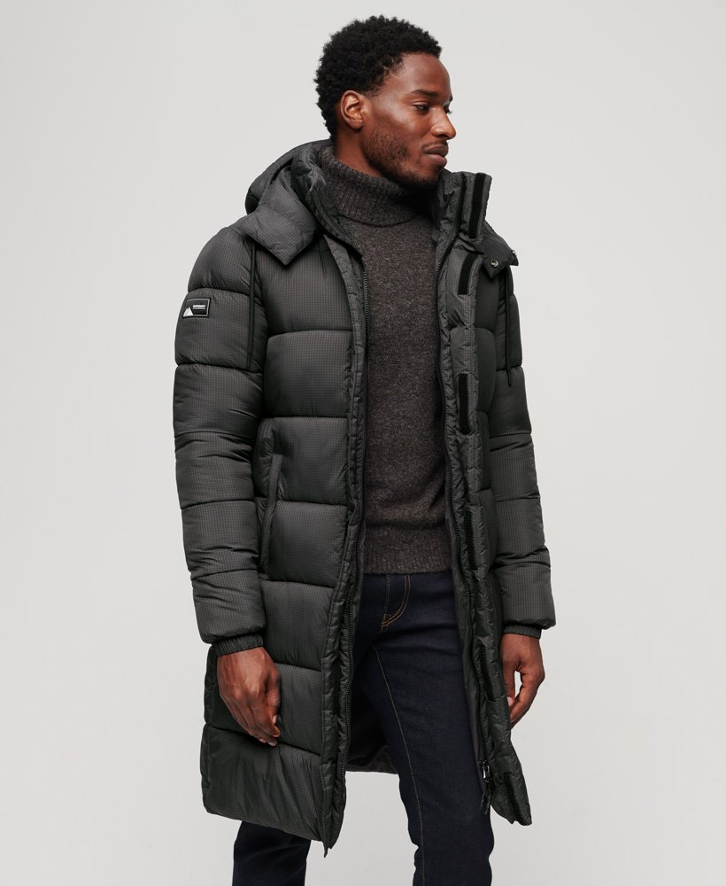 Ripstop Longline Puffer Jacket