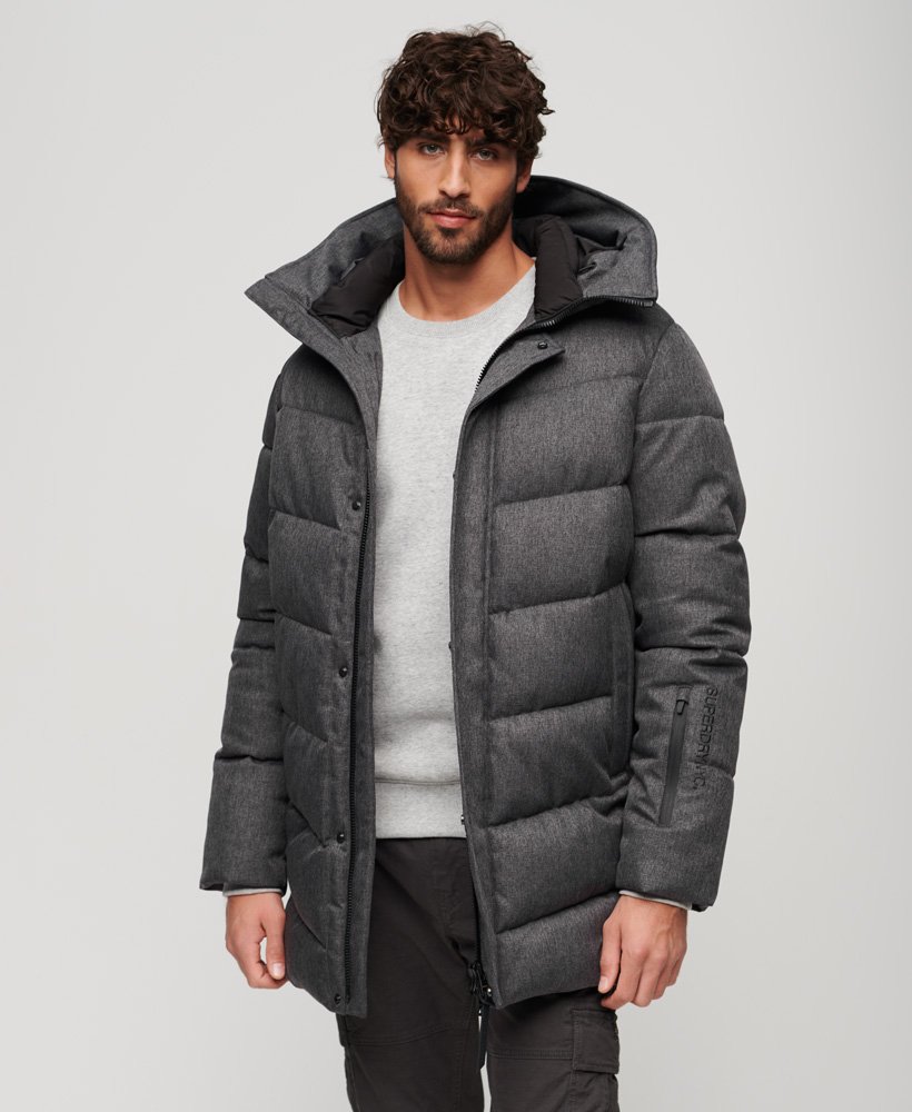 City Chevron Padded Jacket